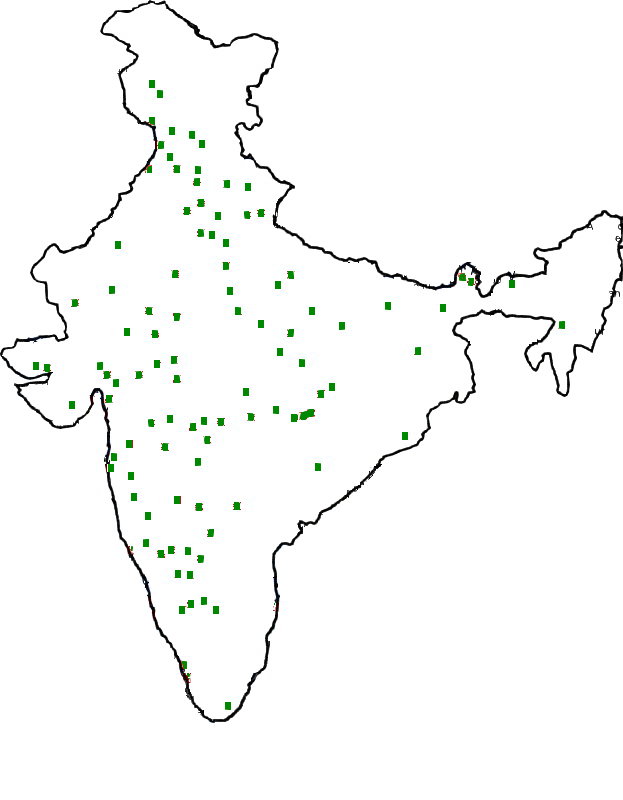 Largest Pan India Local presence in 145 Cities
